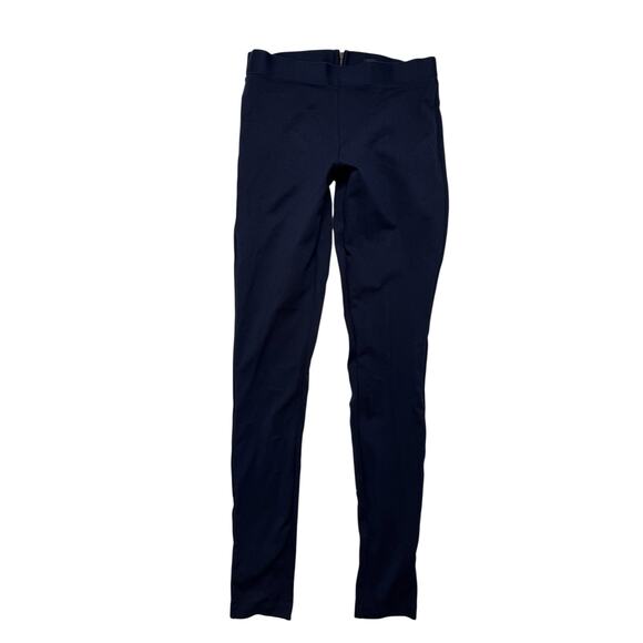 J.CREW Pixie Ponte Slim Skinny Leg Pants in Navy Blue Size 8 Tall Zipper #05233 - Picture 1 of 9